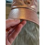 Disney Parks Mickey Mouse Briar Rose Gold Sequin Adjustable Cap Hat Size Adult Photo 1