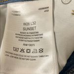 Wrangler  Sunset Rhinestone Mid Rise Straight Jeans size 26x31 Photo 10