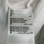 On 34th White V Neck T Shirt Sz Small Modal Spandex Photo 7