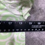 Nautica Women’s Green White Floral Print Cotton Sleep Shirt Dress Size Medium NW Photo 6