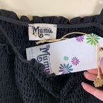 Show Me Your Mumu Emanuelle Smocked Top Black Adjustable Straps S Photo 3