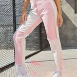 SheIn Pink and White Jeans Photo 0