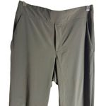 Athleta  Brooklyn Olive Green Mid Rise Pull-On Stretch Ankle Pants Size 4 Photo 2