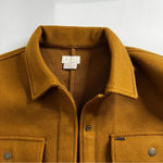 Brixton Durham Shirt Jacket Shacket Washed Copper Brown Size Large Long Sleeve Photo 7
