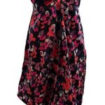 NAF NAF Women's Floral Halter Dress Size EURO 38 / US 6 Multicolor Knee Length Pink Photo 0