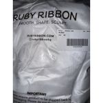 Brand New Ruby Ribbon Women's Size 46 White Original Cami Tank Top Shapewear Photo 3