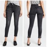Moussy vintage SAAB black slightly intentionally distressed black denim size 27 Photo 4