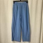 Abercrombie & Fitch  Linen Blend Trouser Light Blue Pants Size Medium Photo 4