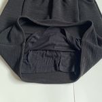 Maeve Anthropologie  Black Ruffled Ottoman Cocktail Dress Women’s Size Small Photo 4