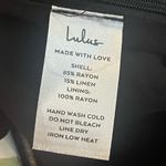 Lulus  Super Bloom Black Floral Print Strapless Tube Top size small Photo 3