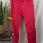 Lilly Pulitzer Red Denim Worth Straight Jeans 4 Photo 0