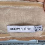 See By Chloe  Strapless  smocked dress size 4 Photo 5