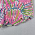 Lilly Pulitzer Pink Pout Shellabrate Scalloped Buttercup Shorts Size 0 Preppy Photo 6