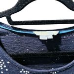 Boden Anthropologie Navy Blue Short Sleeve Polka Dot Fit & Flare Dress Size 8 Photo 2