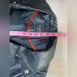 Ci Sono  premium women’s vegan leather moto jacket, embroidered‎ size Large Photo 8
