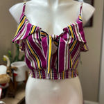 Haute Monde Stripped crop top size small Photo 0