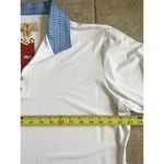 Sport Haley Sz. XXL NWT Women’s White Golf Polo Blue Collar Stretch Athletic Photo 4