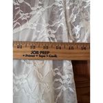 Wild Fable  Shear Lace Maxi with white mini liner trending beach wedding dress M Photo 3