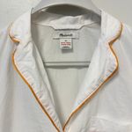 Madewell  White Button Down Poplin Bedtime Nightshirt Preppy Coastal Grandma Airy Photo 3