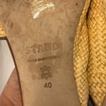 STAUD  Nevil‎ Heels Nevil Heels Summer Leather Slide Sandals EU 40 US 10 Photo 6