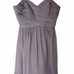 BHLDN  Wtoo Bridesmaid Prom Lavender Purple Short Formal Dress 12 Photo 0