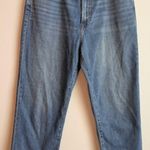 Hudson Jeans  Noa Addison Straight Crop Mid Rise Womens Blue Stretch Size 31 EUC Photo 0