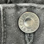 American Eagle  Straight Leg Skinny Black Distressed Ripped Size 0 Short … Photo 8