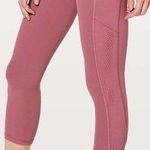 Lululemon Ready To Race Crop 21" Moss Rose Photo 0