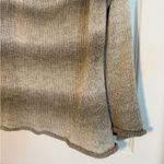 Tricots Jean Marc Paris Metallic Knit Sweater Keyhole Back Heart Button Medium White Photo 3