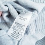 Vintage Havana  Blue Ribbed Cropped Hoodie with Open Back Photo 7