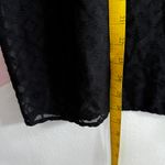 Wallpapher Black Mesh Sheer Top Grunge Witchy Gothic‎ Whimsigoth Small Photo 4