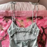 Princess Polly  mint green silk mini dress Photo 5