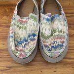 Sanuk X Grateful Dead Donna Women 8 ST Sidewalk Surfers Tie Dye Hemp Slip On Photo 5