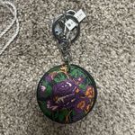 Coach New 2016 Floral Mirror Keychain Photo 1
