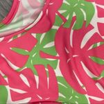 Sailor sailor palm print marina dress neon bright colors beach coastal dress sun Pink Size XL Photo 3