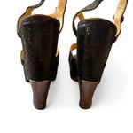 Seychelles  black T-Strap Platform Pump Heels Black Size 10 Photo 5