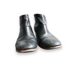 Toms sz 10 Womens Carpe Diem Leila Leather Block Heel Souch Boots Chic Fall Edgy Photo 2