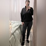 SKIMS  Cotton Rib Leggings Black Soot Large Photo 1