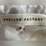 English Factory Women's Embroidered Midi Dress. Lined. Blue/White. Size Large. Photo 6