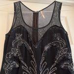 Free People | Navy Blue Beaded Dress XS Photo 1