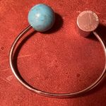 Michael Kors  Silver and Turquoise Bracelet Photo 3