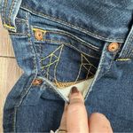 True Religion Classic Blue Cropped Jeans Size 32 Photo 3