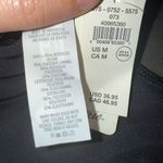 Aerie Women’s S Bottom / M Top Thong Bikini Black Ribbed New NWT Photo 2