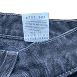 Vintage Levi’s 512 Women’s Slim Taper Jeans Black Charcoal USA Made High Rise Gray Size 27 Photo 8