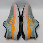 Hoka Women's One Bondi 7 Running Sneakers Athletic Shoes Blue Orange Size 8.5 Photo 9