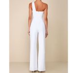 Lulus NWOT Devoted To Fun Ivory White Crepe One Photo 6