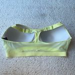 Ivy Park Adidas X  IVP Zip Front Medium‎ Impact Sports Bra Yellow Tint 4X Photo 7