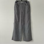 MM.LaFleur M.M. Lafleur The Milo Pant Black White Gingham Check Linen Wide Leg Trouser 6 Photo 2