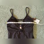 No Boundaries One Piece Black Swimsuit Cheeky High Leg Juniors Size L 11 Photo 2
