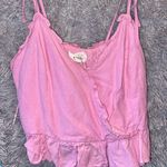 Lost + Wander Bubblegum Pink Ruffle Top Photo 5